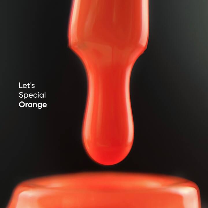 NOTD Гель-лак Let's Special Orange, #225, 10 ml (помаранчевий) #3