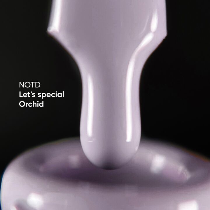 NOTD. "Let's Special" Gel Polish, Orchid, #065, 10 ml, бежево-рожевий гель-лак #3