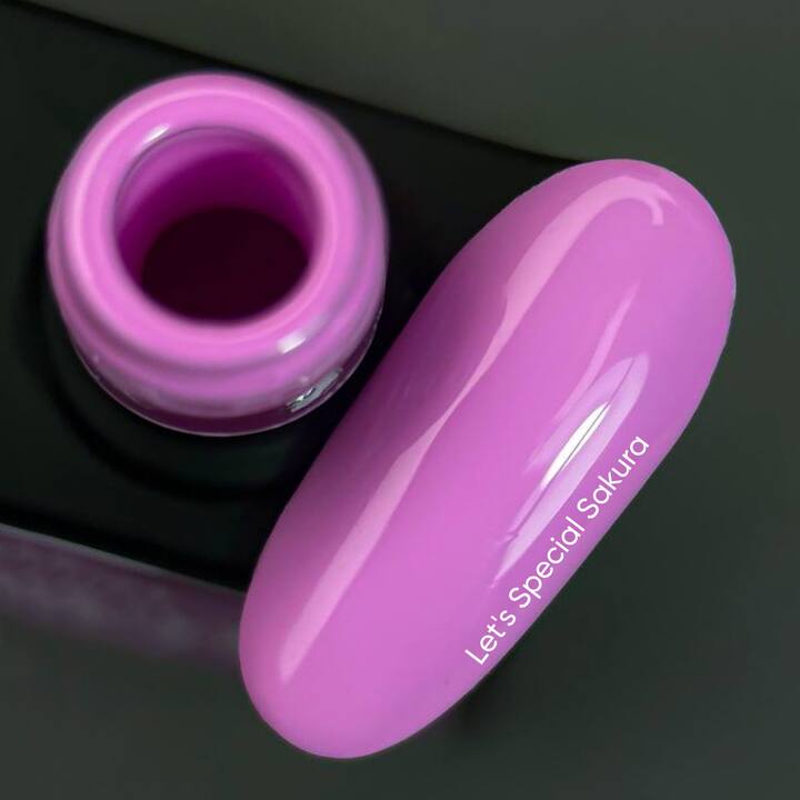 NOTD Гель-лак Let's Special Sakura, #201, 10 ml (блідо-фіолетовий) #4