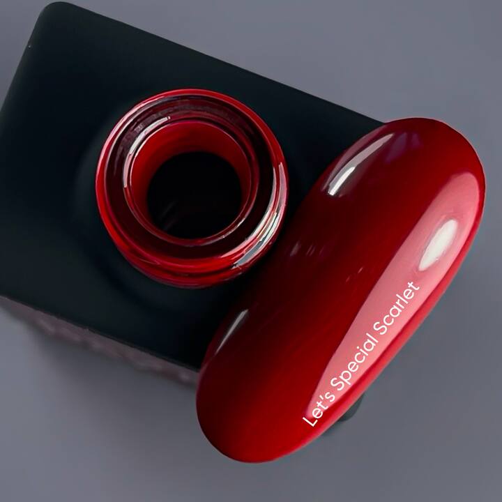 NOTD. "Let's Special" Gel Polish, Scarlet, #149, 10 ml, багряний гель-лак #2