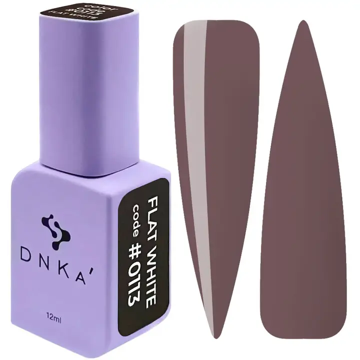 DNKa’ Gel Polish Flat White #0113, 12 ml #1