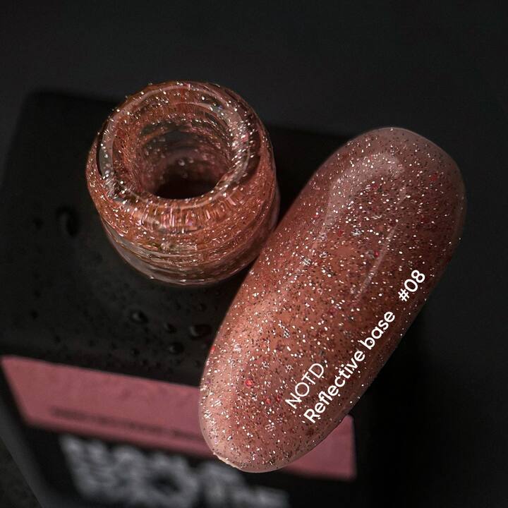 NOTN. Reflective Base #08, 10 ml, світловідбиваюча база #2