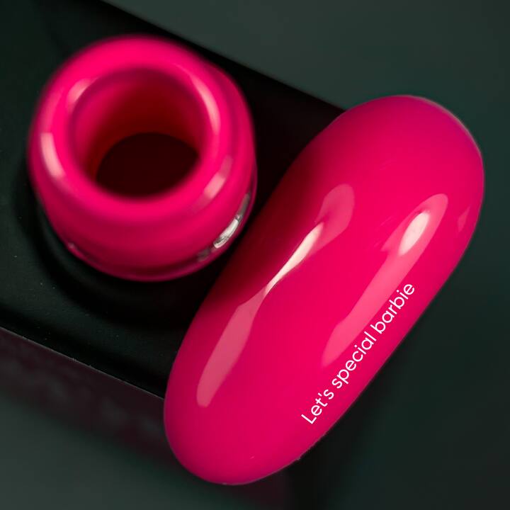 NOTD Gel polish Let's Special Barbie, #209, 10 ml (rosa neon) #3