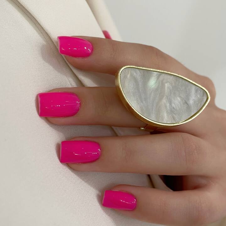 NOTD Gel polish Let's Special Barbie, #209, 10 ml (rosa neon) #4