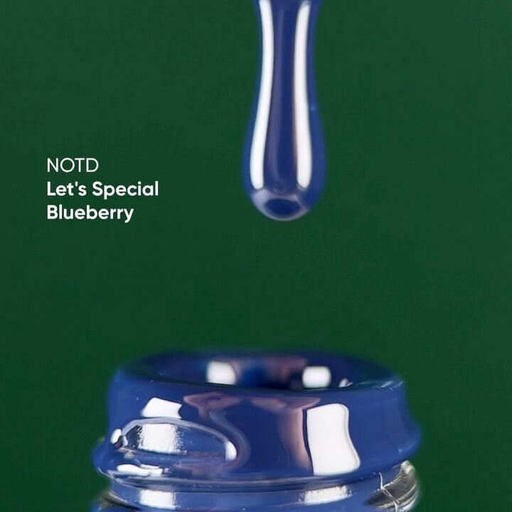 NOTD Гель-лак Let's Special Blueberry, #325, 10 ml (глибокий синій) #2