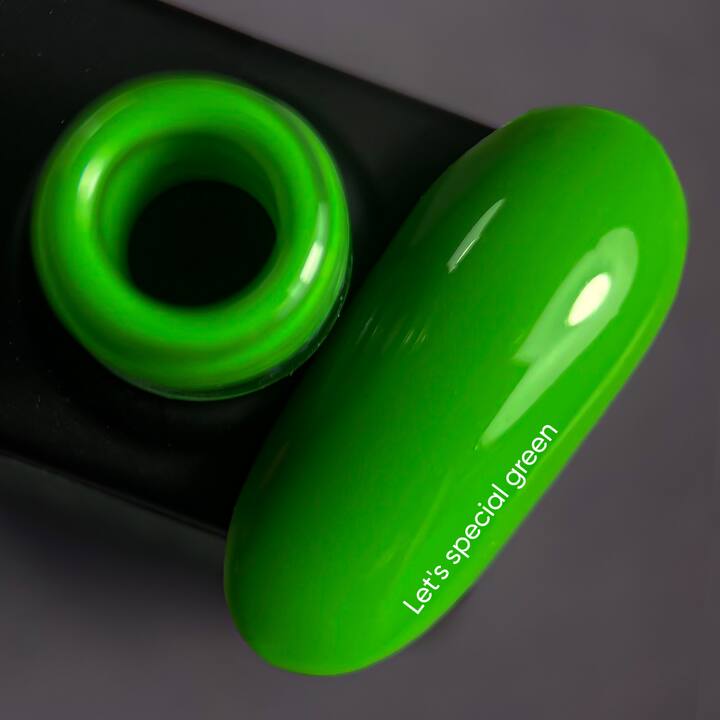 NOTD Гель-лак Let's Special Green, #249, 10 ml (зелений) #3