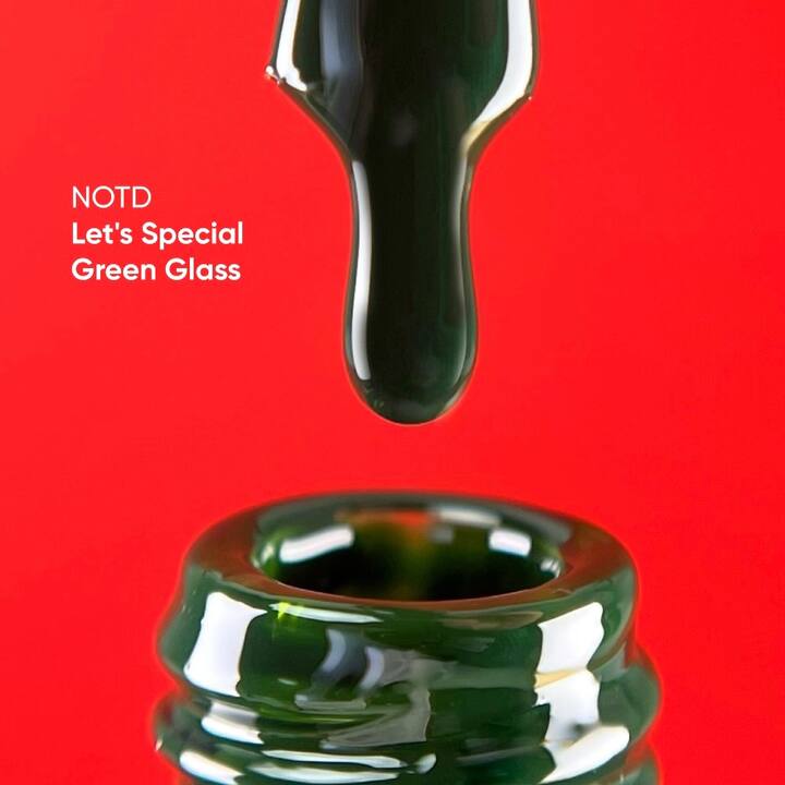 NOTD Гель-лак Let's Special Green Glass, #353, 10 ml (смарагдовий) #4