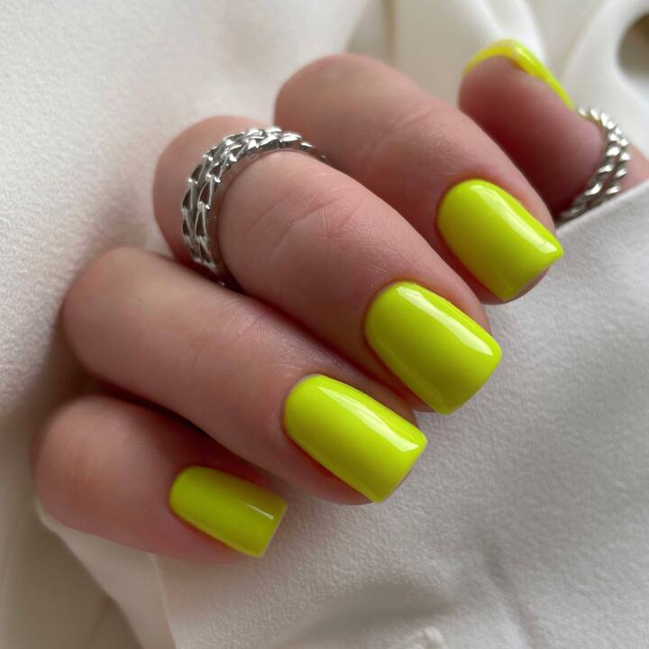 NOTD Гель-лак Let's Special Lemon, #229, 10 ml (неоново-лимонний) #4