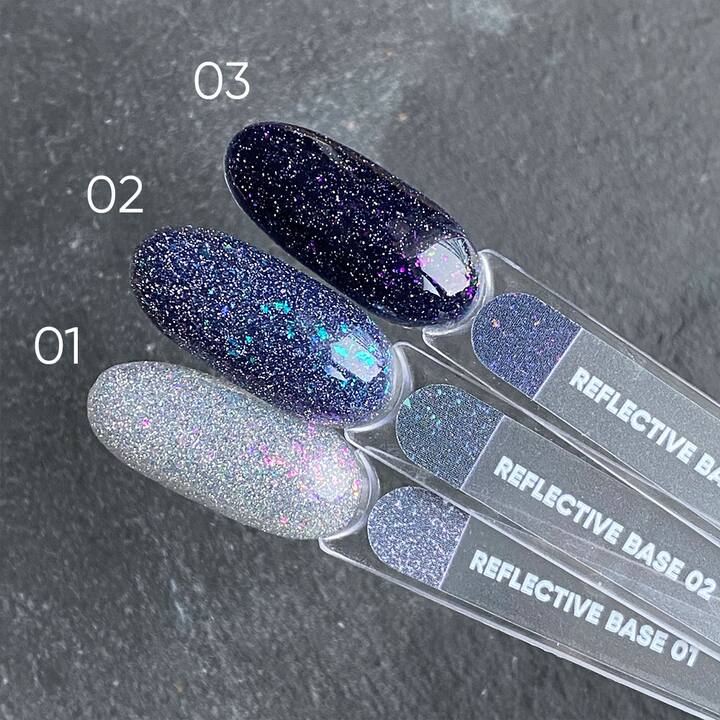 NOTN. Reflective Base #01, 10 ml, світловідбиваюча база #3