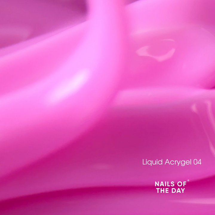 NOTD Liquid Acrygel 04, 15 ml, acrygel liquide rose #2