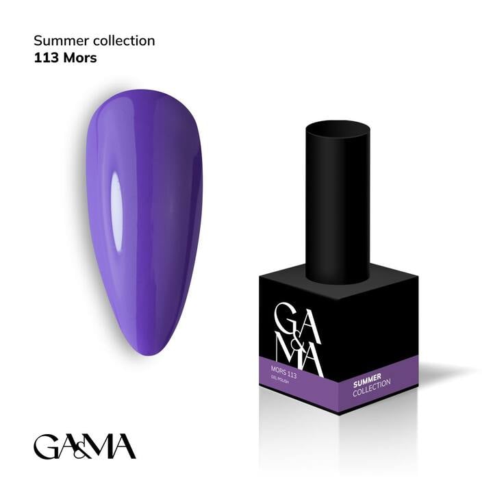 GA&MA. Gel polish #113 FRUIT DRINK,10 ml, гель-лак, Морс #1