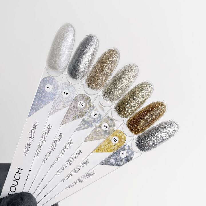 TOUCH. Cute Glitter gel #5, 5 ml, декоративний гель #2