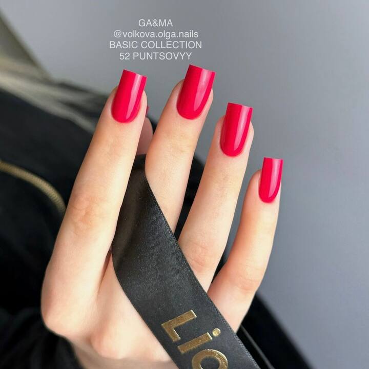 GA&MA. Gel polish #52 CRIMSON, 10 ml, гель-лак, пунцовий #4