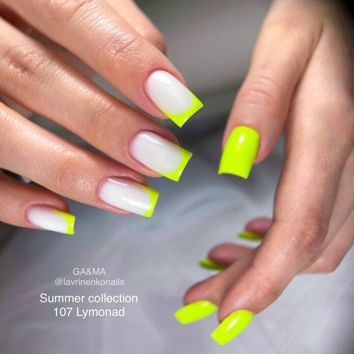 GA&MA. Gel polish #107 Lemonade, 10 ml, gel polish #7