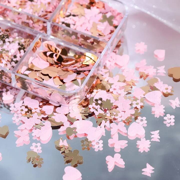 Set de decoración para diseño, 6 tipos (de 2 compartimentos) #1