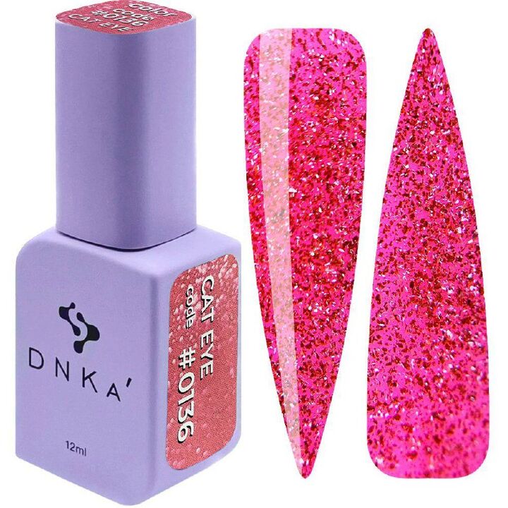 DNKa’. Gel Polish, Cat Eye #0009 (#0136), 12 ml #2