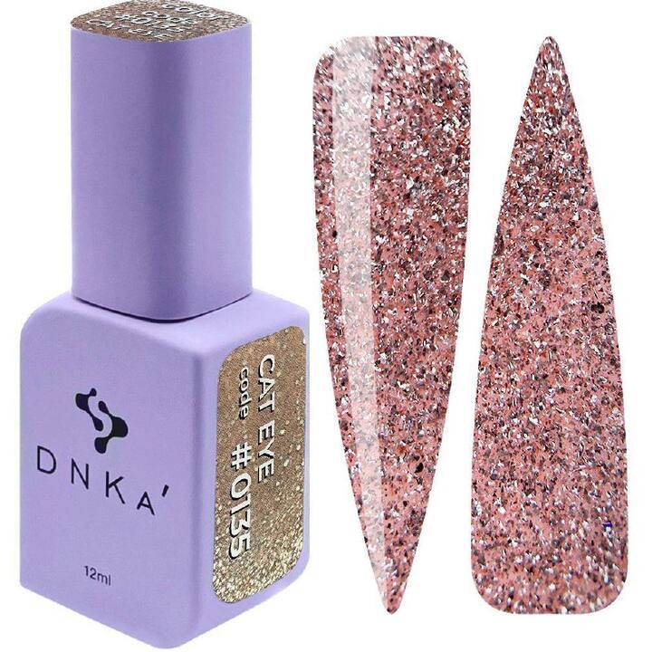 DNKa’. Gel Polish, Cat Eye #0135, 12 ml #1