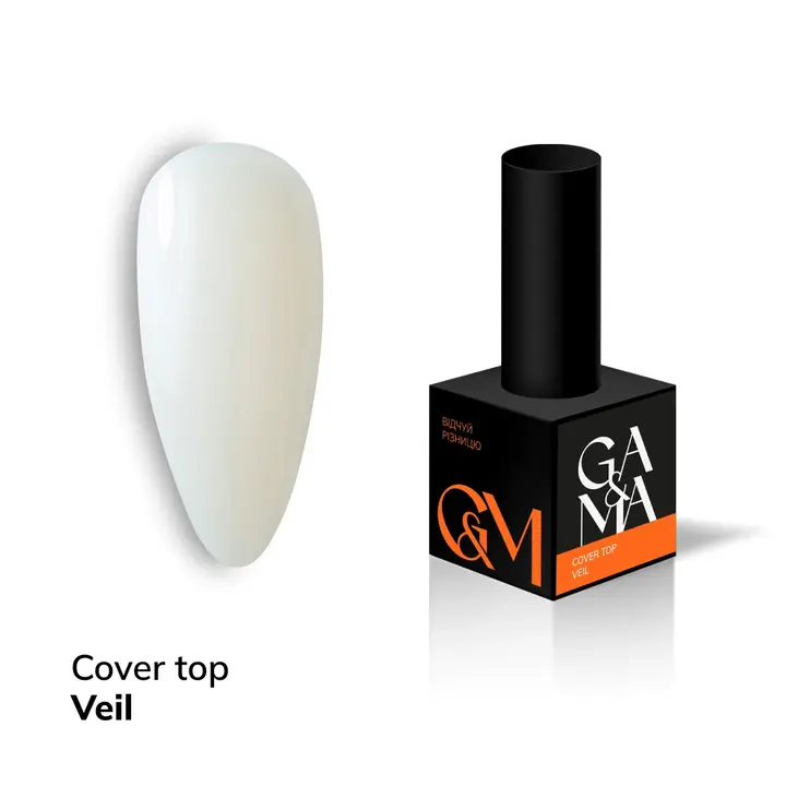 GA&MA. Cover Top Veil, 10 ml, Top camuffante, Veil #1