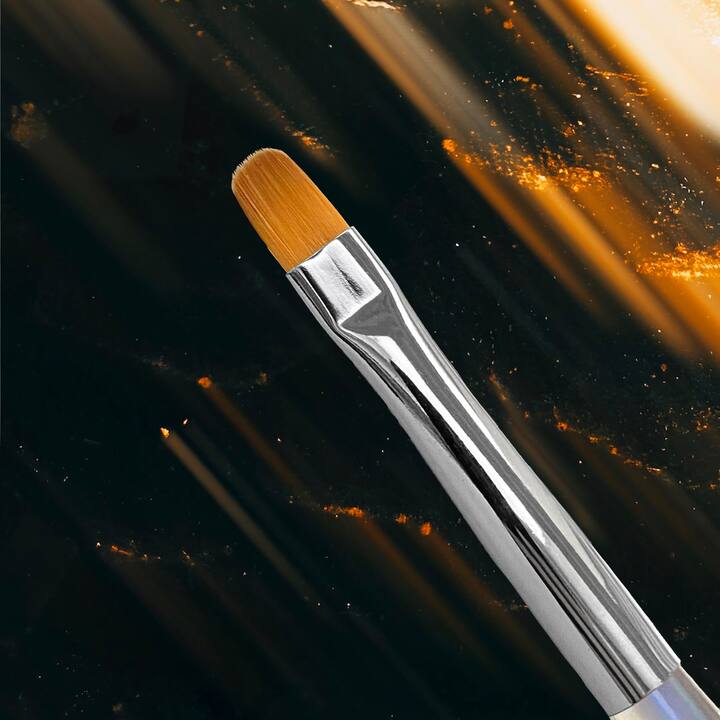 NOTN. Brushes Set, 3 Stk, Pinselset (Liner, quadratisch, oval) + Etui #5
