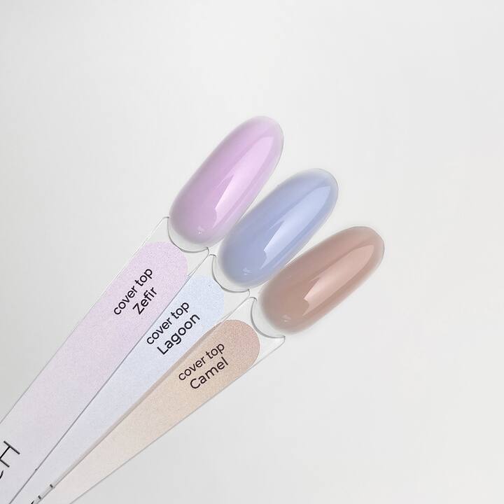 TOUCH. Cover Top coat, #15, Lagoon, 13 ml #4
