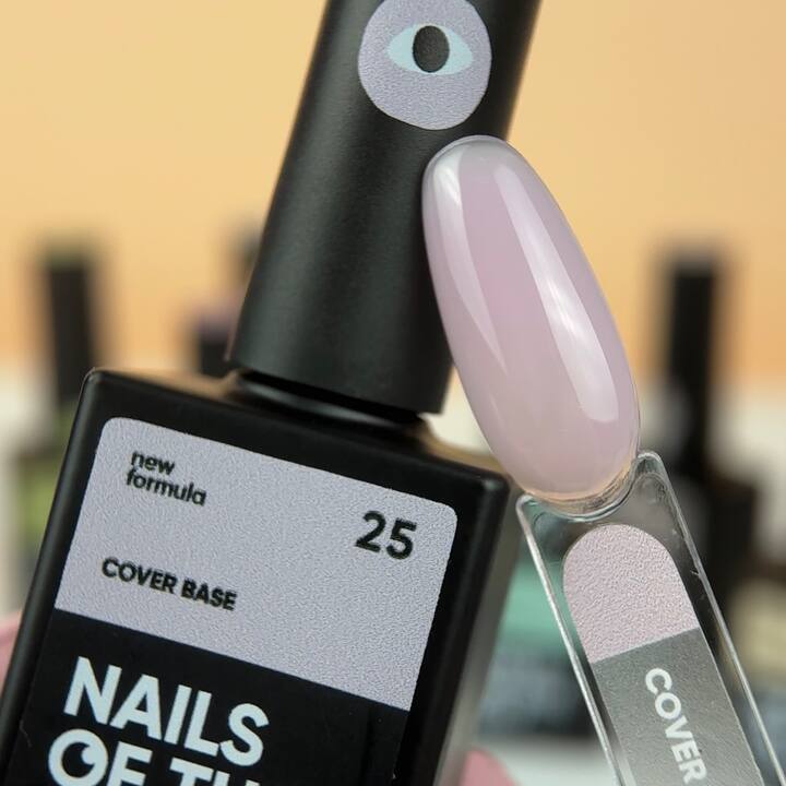 NOTD. Cover Base, NEW Formula #25, 10 ml, ніжно-рожева камуфлююча база #3
