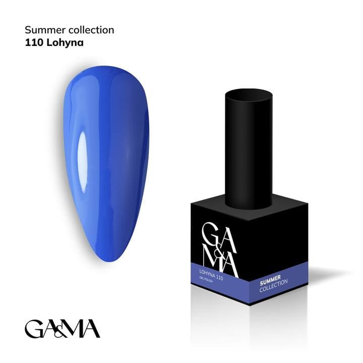GA&MA. Gel polish #110 BLUEBERRY, 10 ml, гель-лак, Лохина #1