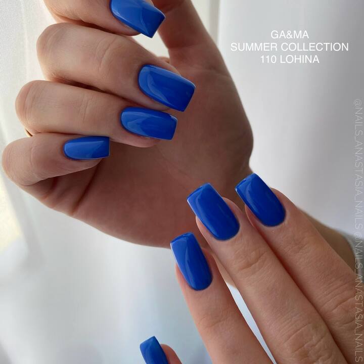 GA&MA. Gel polish #110 BLUEBERRY, 10 ml, гель-лак, Лохина #6