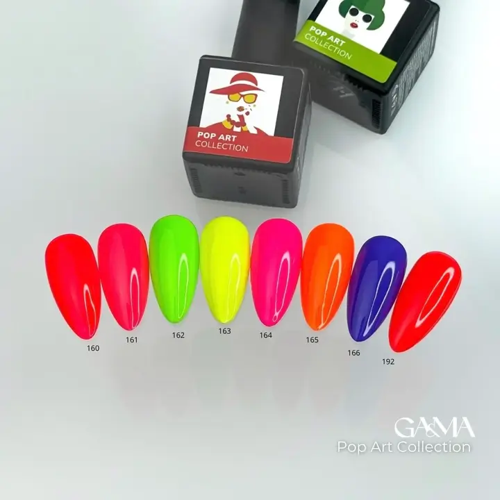 GA&MA. Gel polish #192 Impuls, 10 ml, gel polish #5