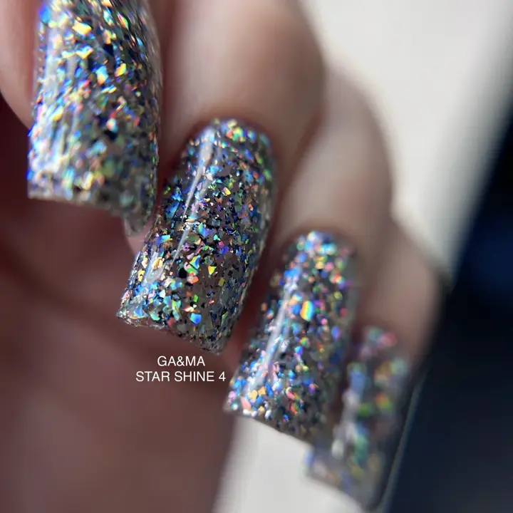 GA&MA. Gel polish, Star Shine #004, 5 g, Gel Polish für Design #4