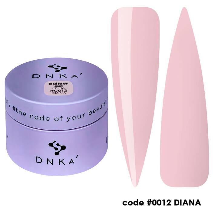 DNKa’. Builder Gel #0012 Diana, 30 ml, гель для моделювання #1