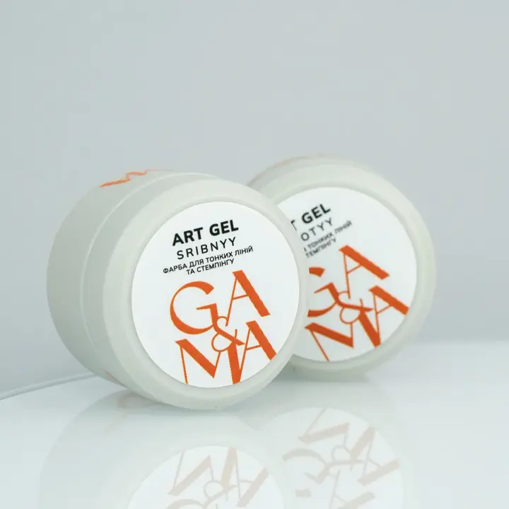 GA&MA. Art gel GOLD, 5 g, Gel peinture, doré #2