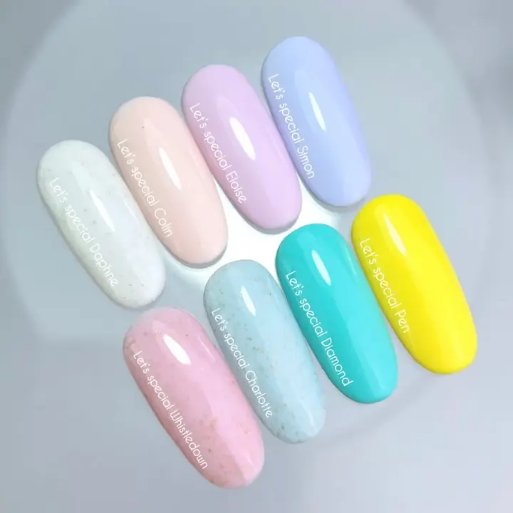 NOTD. Гель-лак Let's special Simon, 10 ml, лілово-блакитний #2