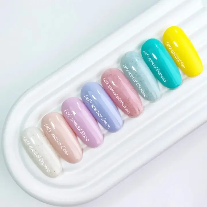 NOTD. Гель-лак Let's special Simon, 10 ml, лілово-блакитний #3