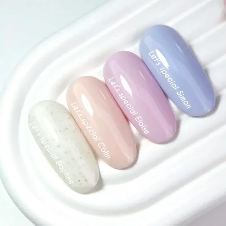 NOTD. Гель-лак Let's special Simon, 10 ml, лілово-блакитний #4