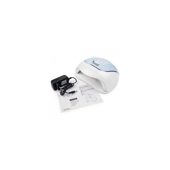 UV-LED lamp SUN BQ-V5 120W MACAROON BLUE. Лампа для сушки гель-лаку блакитна #4