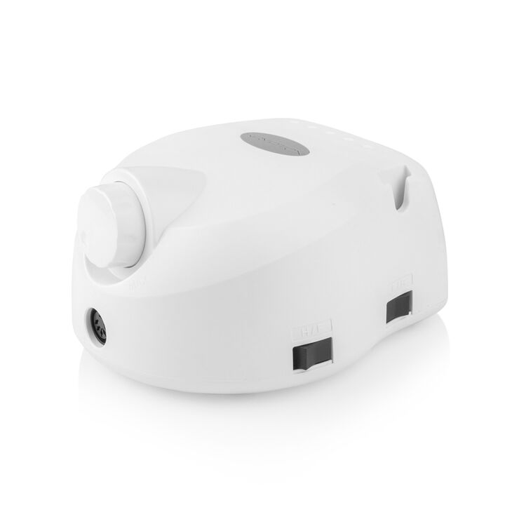 KRYPTON. Nail drill XPS-400 WHITE/GRAY 65 W. Фрезер для манікюру та педикюру, 40 тісяч оборотів, реверс #7
