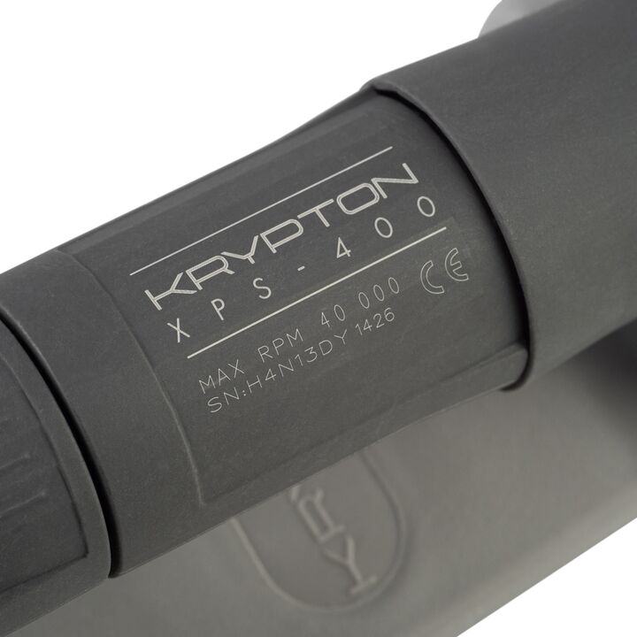 KRYPTON. Nail drill XPS-400 WHITE/GRAY 65 W. Фрезер для манікюру та педикюру, 40 тісяч оборотів, реверс #4