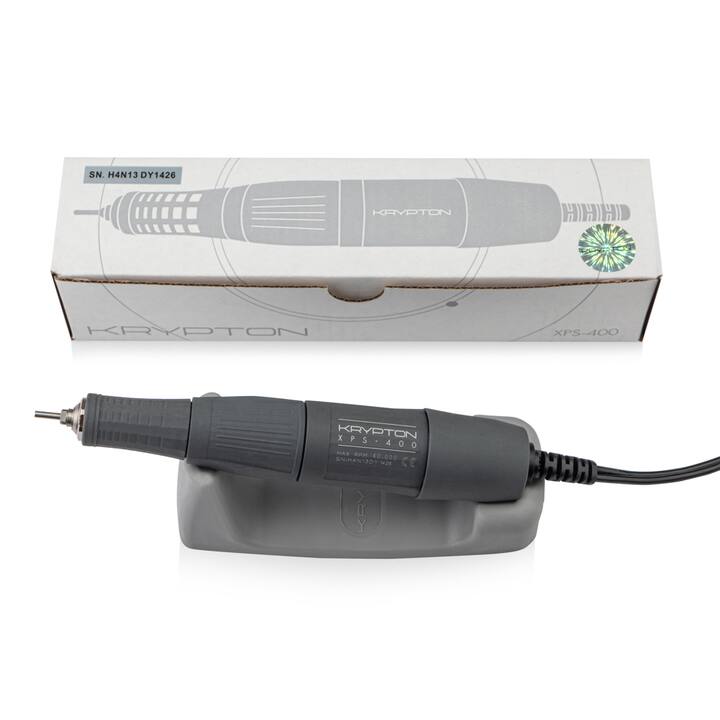 KRYPTON. Nail drill XPS-400 WHITE/PURPLE 65 W. Фрезер для манікюру та педикюру #6
