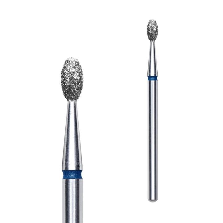 STALEKS. Frezka diamantova "OLIVA" modra, Ø 2.5 mm — STALEKS, NAILSMADE