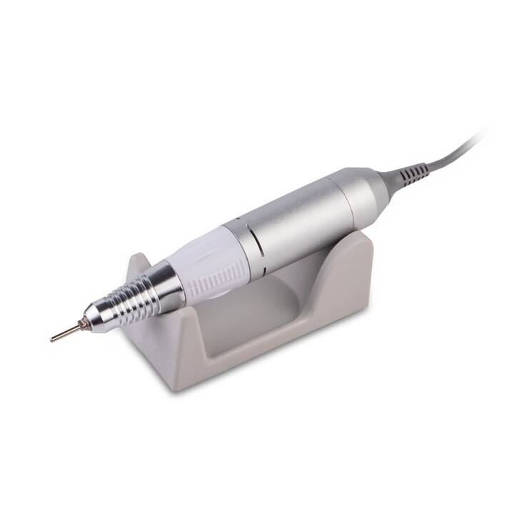 BUCOS. Nail drill "Bucos ZS-705", white, 65W. Фрезер + 6 покращених фрез, 35 тисяч оборотів, реверс, білий корпус #3