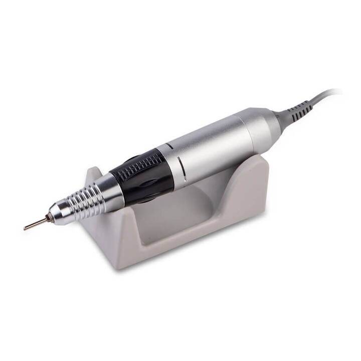 BUCOS. Nail drill "Bucos ZS-705", black, 65W. Фрезер + 6 покращених фрез, 35 тисяч оборотів, реверс, чорний корпус #3