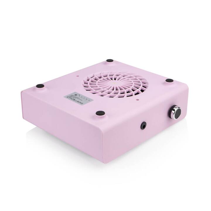 CYCLONE. Desktop portable Nail dust Collector "CYCLONE V1 PINK" with HEPA-filter, 100W. Aspiratore da tavolo con filtro HEPA rosa #3
