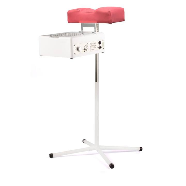 Teri. Soporte de pedicura para aspirador de polvo de uñas, rosa. Soporte de pedicura para extractores de mesa con parte superior de rosa (bajo pedido) #2