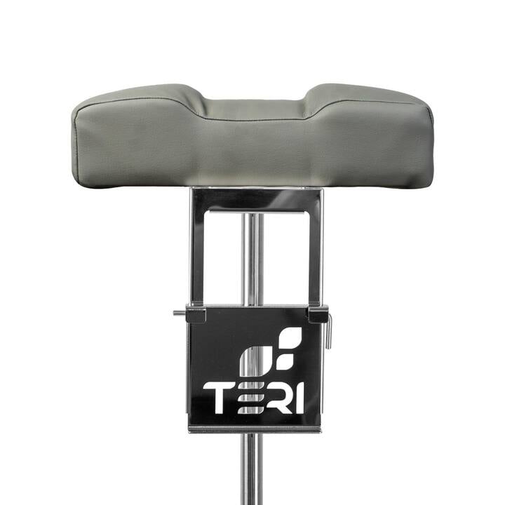 Teri. Pedicure stand for nail dust collector, graphite. Педикюрна підставка для настільних витяжок з графітовим верхом (під замовлення) #6
