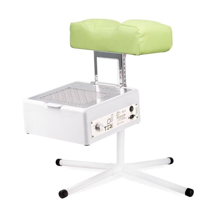Teri. Podstawka pedicure do odkurzacza do paznokci, pistacjowy. Podstawka pedicure do wyciągów stołowych z pistacjowym blatem (na zamówienie) #1