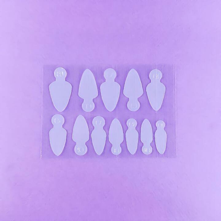 DNKa’. Professional Nail Molds #0002. Силіконові молди #1