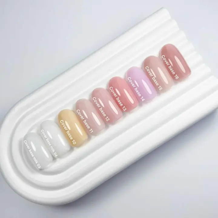 NOTD. Cover Base Milk #03, NEW Formula, 10 ml, напівпрозора молочна база #3