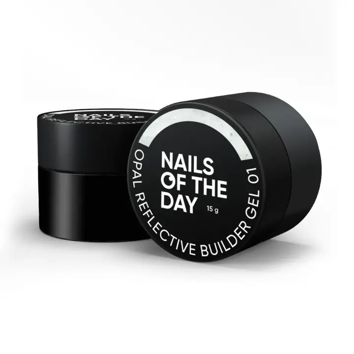 NOTD. Opal Reflective builder gel 01, 15 ml #5