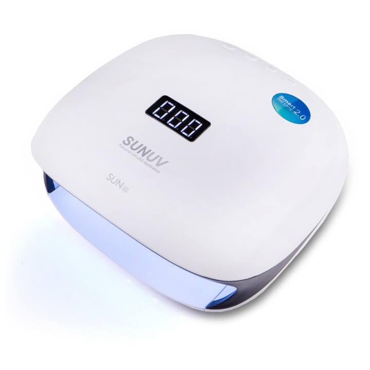 SUNUV. UV-LED Лампа SUN 4S (white&black) з новою функцією від перегріву, оригінал із сертифікацією та гарантією #1