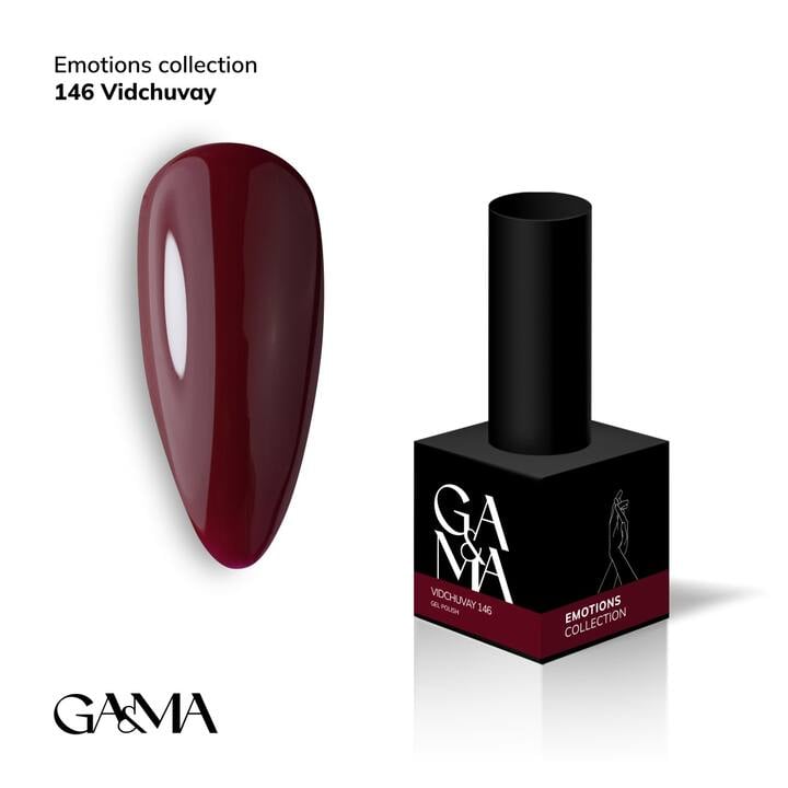 GA&MA. Gel polish #146 FEEL!, 10 ml, гель-лак, ВІДЧУВАЙ! #1